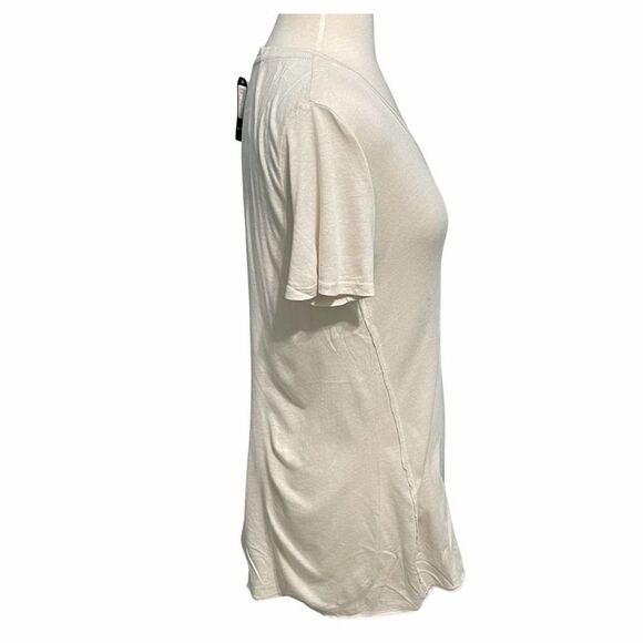 Michelle By Comune Zodiac Gemini Short Sleeve T-Shirt Tee‎ Shirt Clay Cream XS - Picture 6 of 11